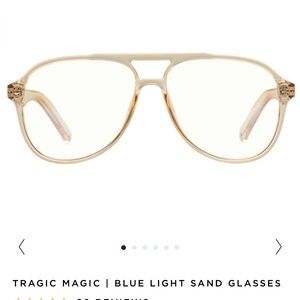 Le specs tragic magic blue light sand